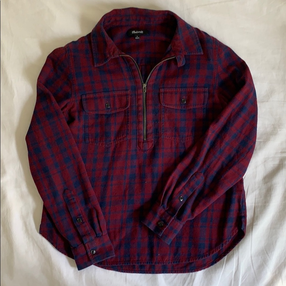 Madewell flannel shirt
